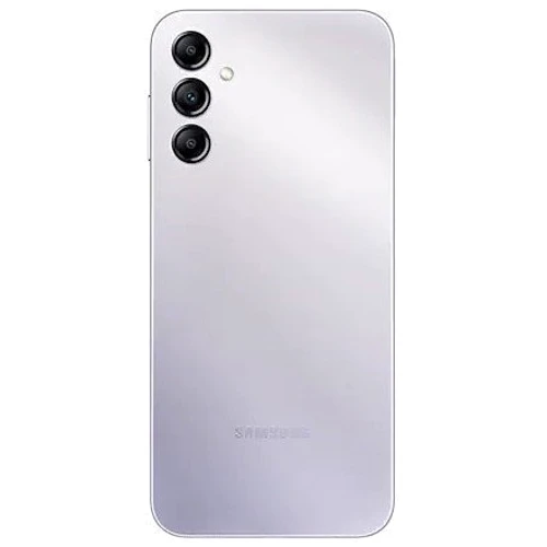 Смартфон Samsung Galaxy A14 5G 4/64GB Silver A146: Камера тройная 50 МП + 2 МП+ 2 МП / LED вспышка / HDR / панорама / фронтальная 13 МП