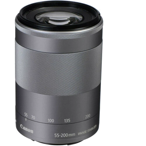 Объектив для фотоаппарата Canon EF-M 55-200mm f/4.5-6.3 IS STM Silver Официальная гарантия