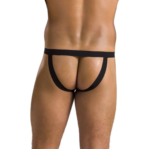 Сексуальные трусы Passion 044 SLIP OPEN BEN black XXL/XXXL