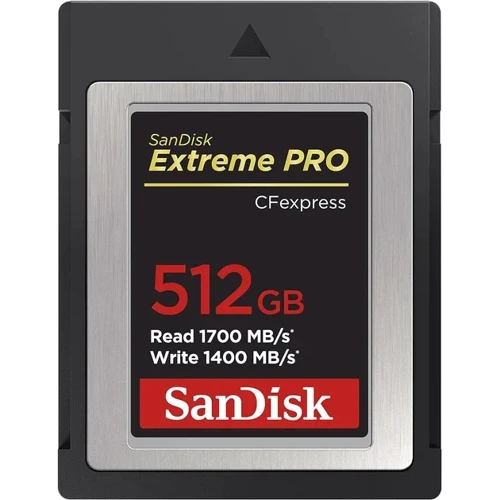 Карта памяти SanDisk 512GB Type B CFexpress Extreme PRO (SDCFE-512G-GN4IN)