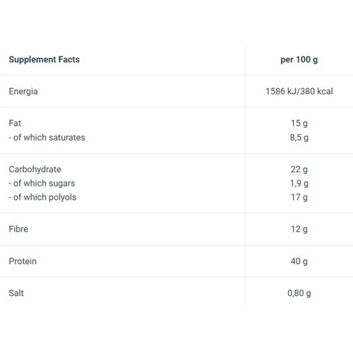 Протеїнові батончики BioTechUSA ZERO Bar 20x50g Chocolate-Hazelnut