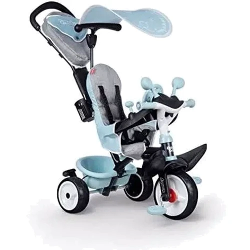 Детский велосипед Smoby Беби Драйвер голубовато-серый (741500)