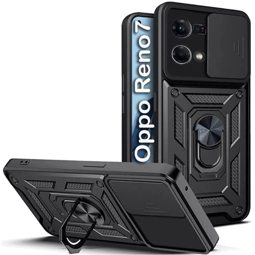Аксесуар для смартфона BeCover Military Black for Oppo Reno7 (709111)