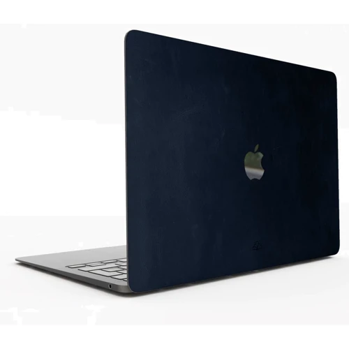 Chohol Skin Leatner Matte Blue (front) for MacBook Air 13" 2018-2020/Air 13" 2020 M1: Цвет Синий (Blue)