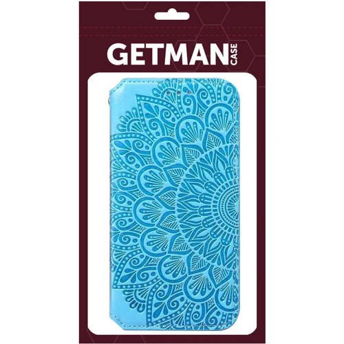 Чехол для телефонов Mobile Case Getman Mandala PU Blue for Xiaomi Redmi Note 10 / Note 10s: Цвет синий