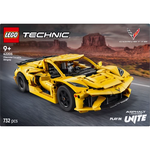 Конструктор LEGO Technic Chevrolet Corvette Stingray 732 детали (42205): Серия TECHNIC