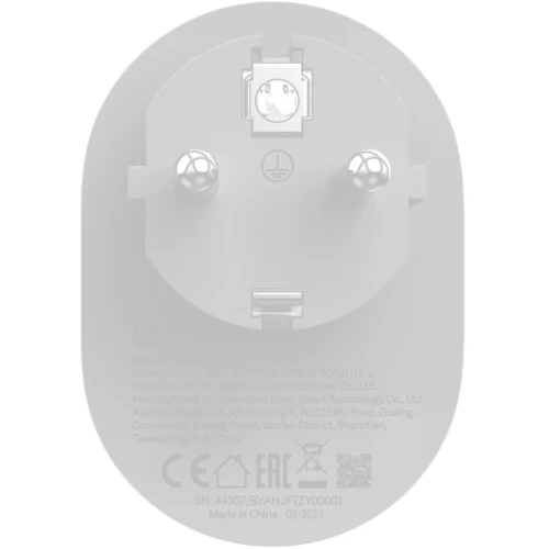 Умная розетка Xiaomi Mi Smart Plug 2 Wi-Fi (BHR6868EU / ZNCZ302KK) фото 3