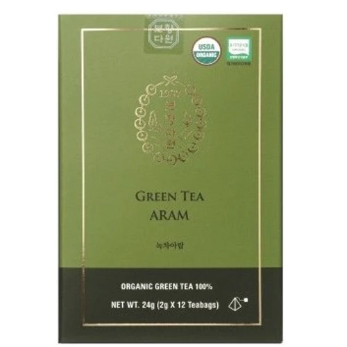 Чай Bohyang Tea зелений Арам органічний 24 г (8809278190541)