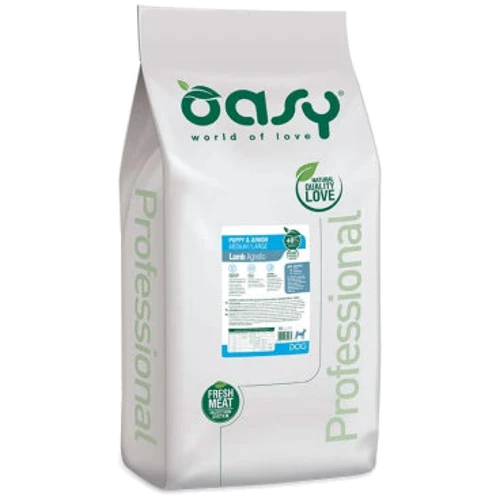 Сухой корм для собак OASY OAP PUPPY Medium/Large с ягненком 2.5 кг (8053017348490): Тип Сухой корм