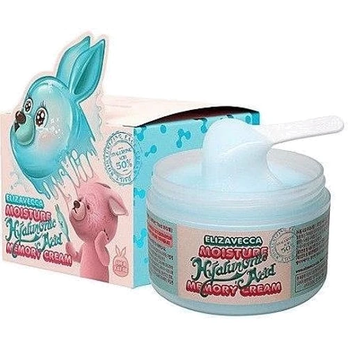 Elizavecca Moisture Hyaluronic Acid Memory Cream Гиалуроновый крем-пудинг для лица 100 ml (8809624500079): Пол Для женщин