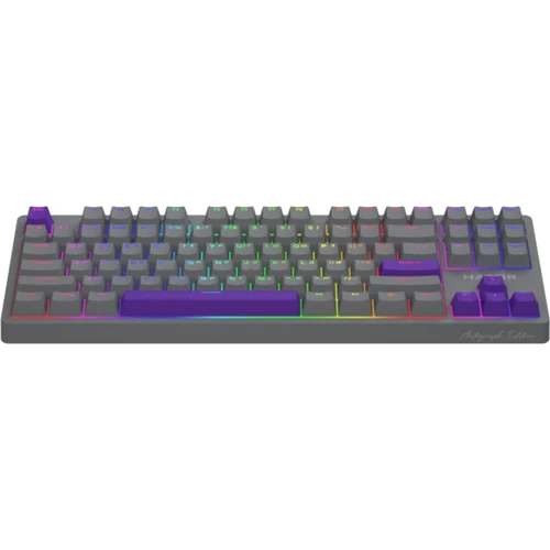 Клавиатура HATOR Rockfall 2 Mecha TKL Autograph Edition Titanium (HTK-526): Подключение проводное