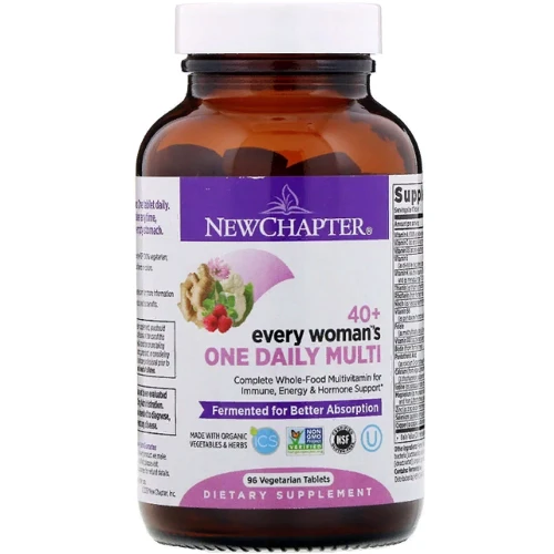 

New Chapter, 40+ Every Woman's One Daily Multi, 96 Tablets (NCR-00364)