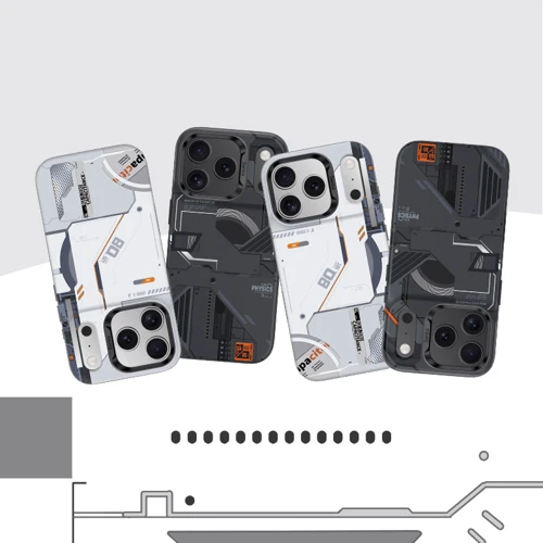 Чехол для iPhone Benks MagClap Mecha Protective White for iPhone 17 Pro Max
