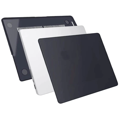 MyCase Soft Touch Matte Black for MacBook Pro 14" M1: Цвет черный (Black)