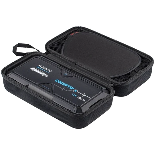 Пусковое устройство Jump Starter для авто COSSIFTW FLJS0003 (4000A) 28000mAh: Номинальный зарядный ток, А 2000