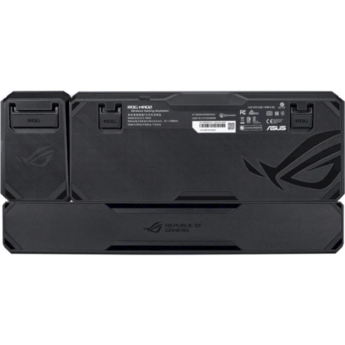Клавиатура ASUS ROG CLAYMORE II RD RGB 108key USB Black (90MP01W0-BKUA01): Интерфейс подключения Wireless (радио интерфейс)