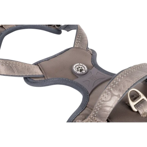 Шлея Max & Molly Smart ID Sport Harness Matrix 2.0 Stone/S 44-55 см серая (4255636809558) фото 2