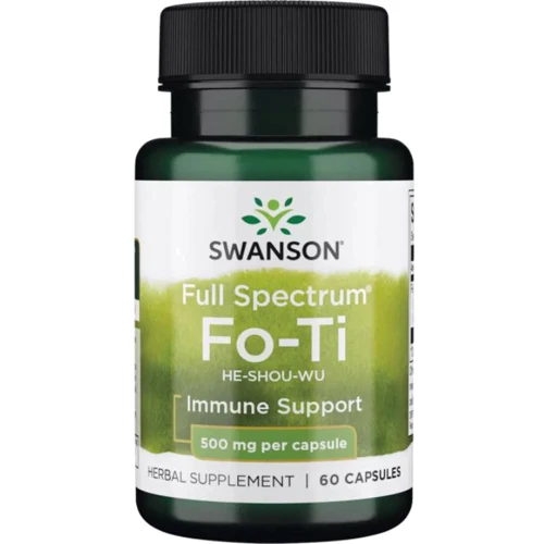 Swanson FO-TI 500 mg Корень ФО-ТИ 60 капсул