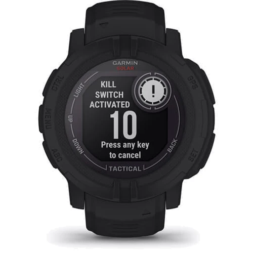 Смарт-годинник Garmin Instinct 2 Solar Tactical Edition Black (010-02627-03): Стандарт захисту 10 ATM