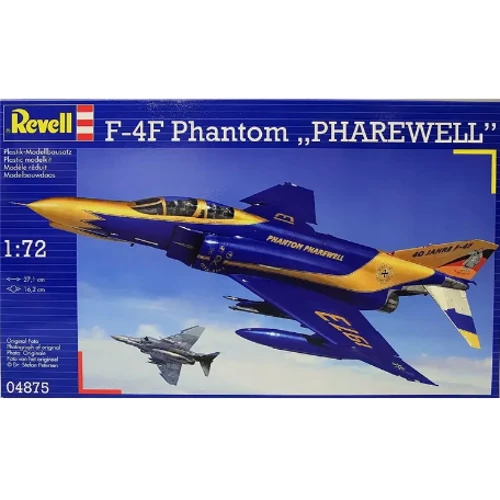 Модель Revell Багатоцільовий винищувач F-4F Phantom Pharewell 1:72 (4875)