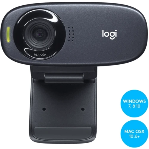 Logitech HD Webcam C310 (960-001065): Крепление/установка Прищепка