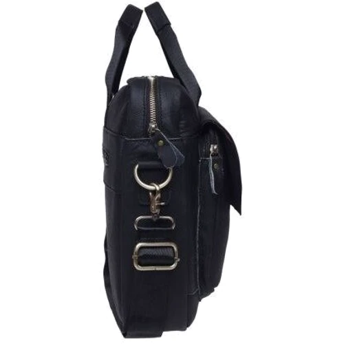 Мужская сумка мессенджер Keizer черная (K11125-black): Тип Сумки