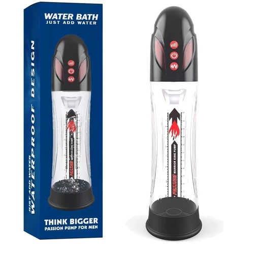 Автоматическая гидропомпа 2в1 (вода/воздух) Men Powerup Water Bath