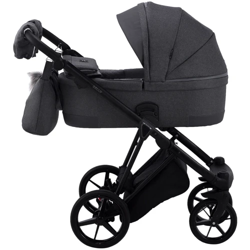 Коляска 2 в 1 Adamex Gallo Thermo GA-3 graphite фото 10
