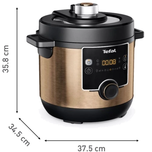 Мультиварка Tefal Turbo Cuisine CY777G10: Объем кастрюли 7.6 л