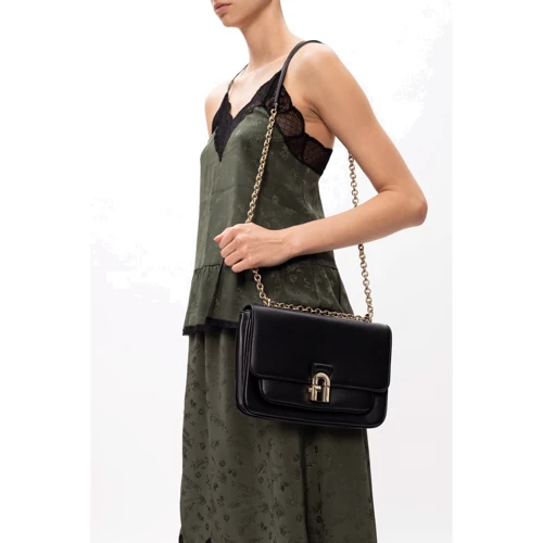 Жіноча сумка через плече Furla Ppillow (Cosy) S Shoulder Bag Bzy4pil чорна (BZY4PILNAB000O6000): Стать жіночий