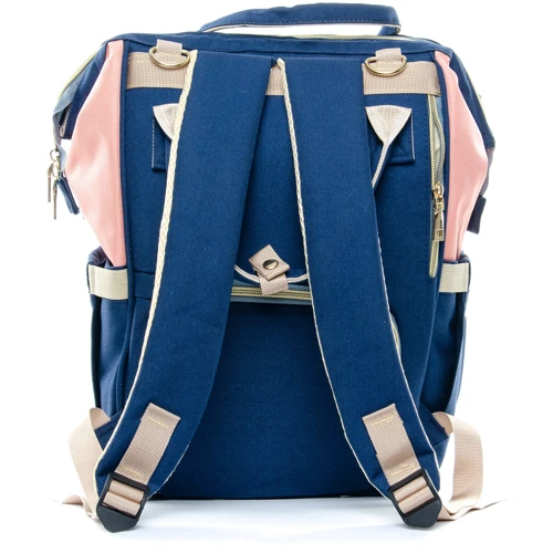 Жіночий рюкзак для мам Lanpad синій (32345 blue rose)