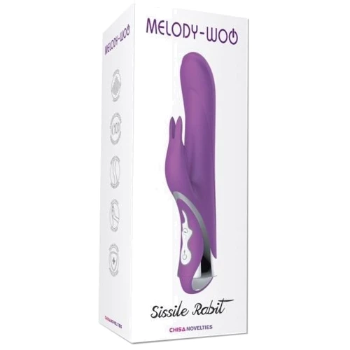 Вибромассажер Chisa Missile Rabit, Purple