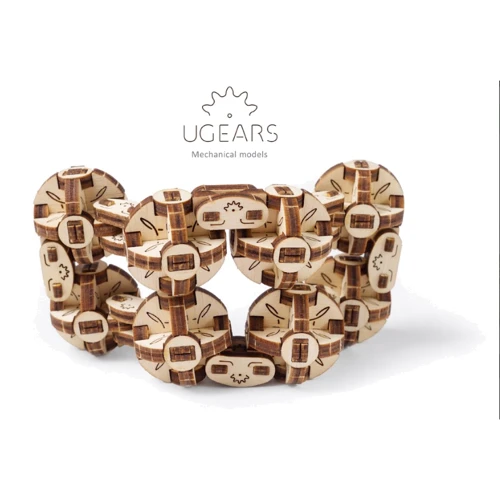 Механічний 3D пазл UGEARS "Сферокуб" (70049): Кількість фрагментів, шт 144