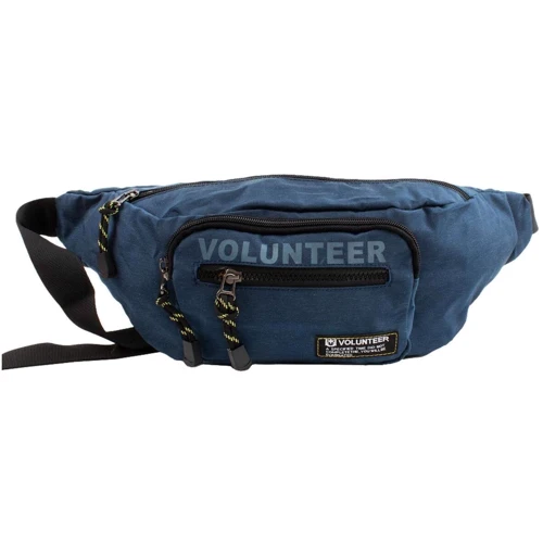 Чоловіча поясна сумка Volunteer синя (GB1780-01-blue): Матеріал поліестер
