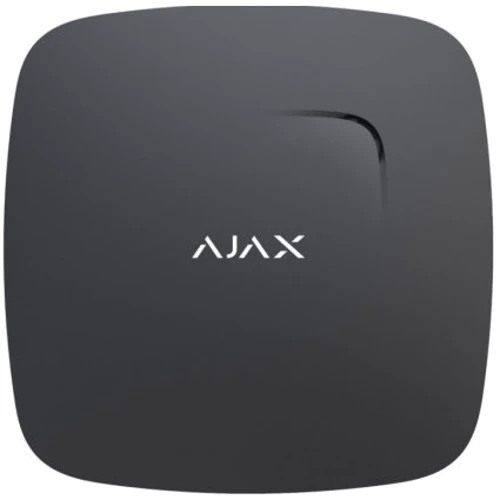 Датчик диму з сенсорами температури і чадного газу Ajax FireProtect Plus black