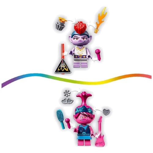 LEGO Trolls Концерт в місті Рок-на-Вулкані (41254) фото 3