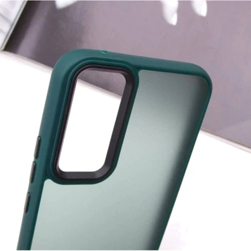 Чохол для телефона Epik TPU+PC Lyon Frosted Case Green для Samsung S921 Galaxy S24 / S931 Galaxy S25: Матеріал TPU (термополиуретан) и поликарбонат