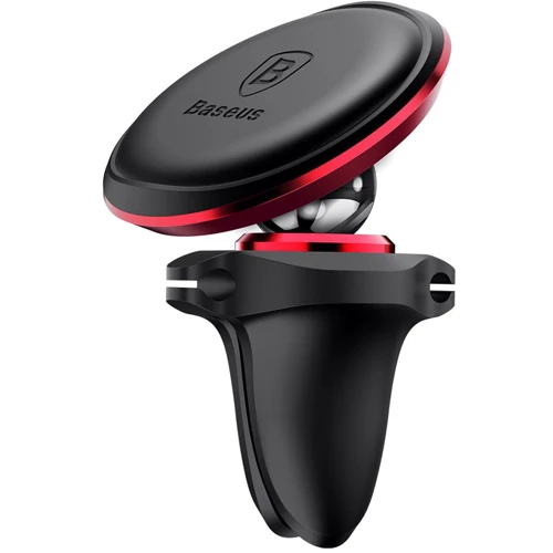 Держатель Baseus Car Holder Magnetic Air Vent Mount Holder with Cable Clip Red (SUGX-A09): Производитель Baseus
