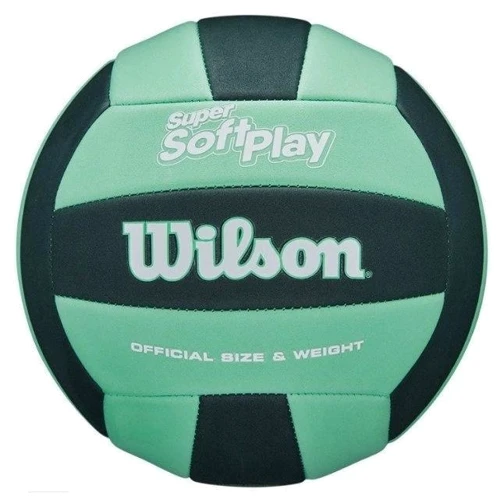 Мяч для игры Wilson SUPER SOFT PLAY green/forest green волейбольный size 7 (WV4006003XBOF)
