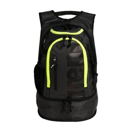 Рюкзак Рюкзак Arena FASTPACK 3.0 чорный желтый Уни 54x36x27 см (005295-101)