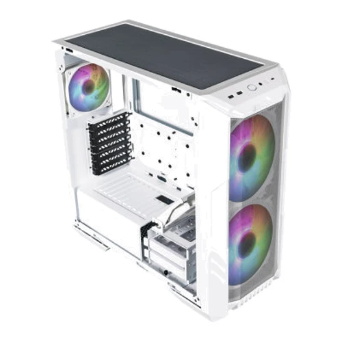 Корпус Cooler Master HAF 500 White (H500-WGNN-S00): Мощность БП, Вт нет