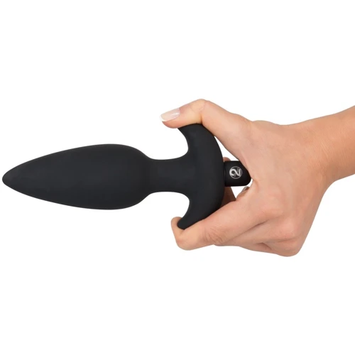 Анальная пробка Orion - Black Velvet Vibrating Plug Large