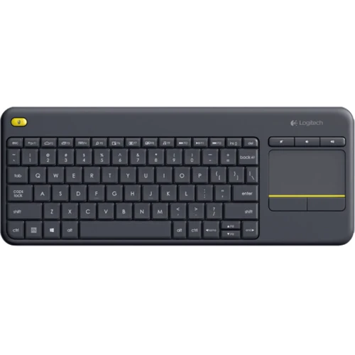 Клавиатура Logitech K400 Plus Touch Wireless UA Black (920-007145)