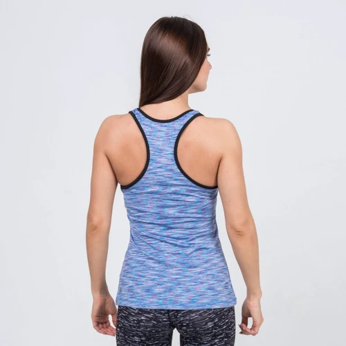 Спортивная майка Peak FW67626-BLU S голубая: Состав Полиэстер, Спандекс