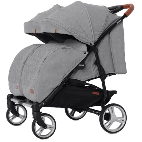 Коляска прогулочная для двойни Carrello Connect Ink Gray (CRL-5502): Количество блоков 2