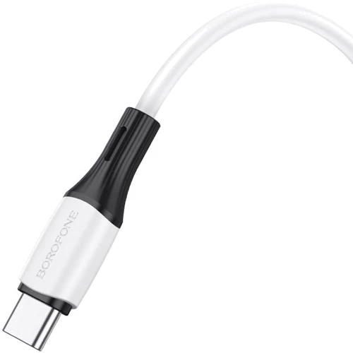 Кабель Borofone USB-C to USB-C 60W 1m White (BX79)