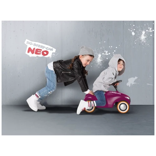 Машинка для катания малыша BIG Нео баклажан (56244)