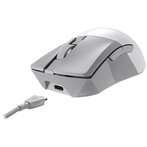Мышь ASUS ROG Gladius III Wireless AimPoint RGB White (90MP02Y0-BMUA10): Эргономика для правой руки