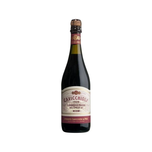 Игристое вино GIV, Cavicchioli Lambrusco Emilia Rosso Dolce IGT (0.75 л) (AS59447)