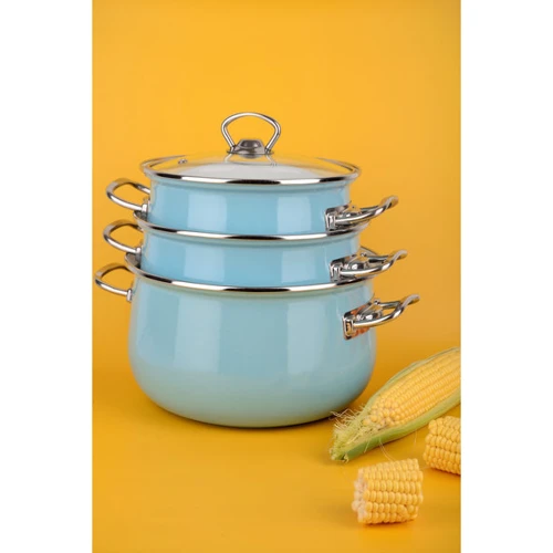 Кастрюля Infinity Turquoisw Blue SCE-P652 люкс 20 см 3.7 л (6667311): Диаметр, см 20